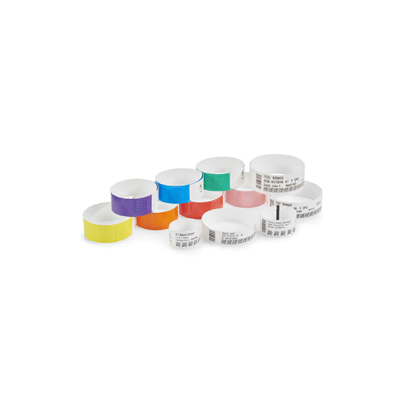 браслеты zebra z-band direct белый 25x178 мм 300 шт/ 1 рул.