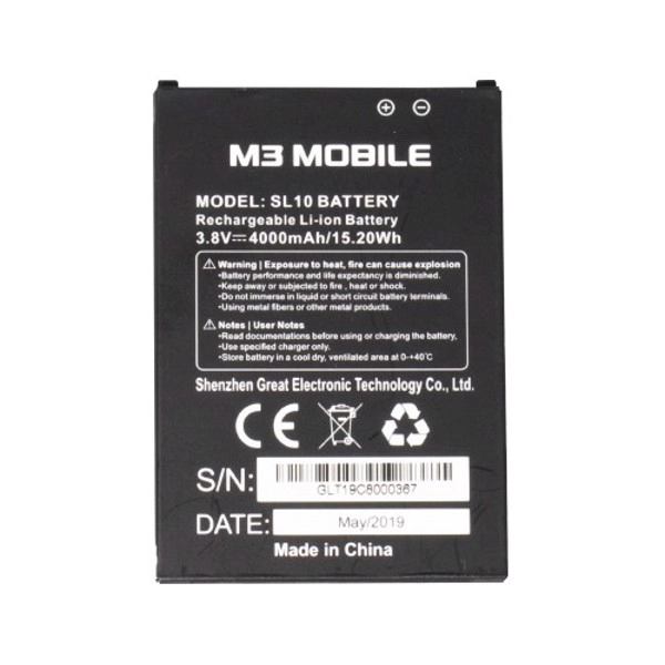 аккумулятор m3 mobile на 4000 mah