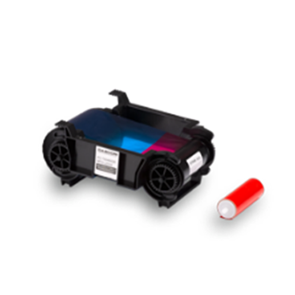 красящая лента ymcko для принтера dascom, 500 отпечатков