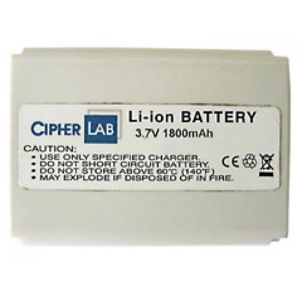 аккумулятор cipherlab для терминала серии 84xx, liion, 1800mah