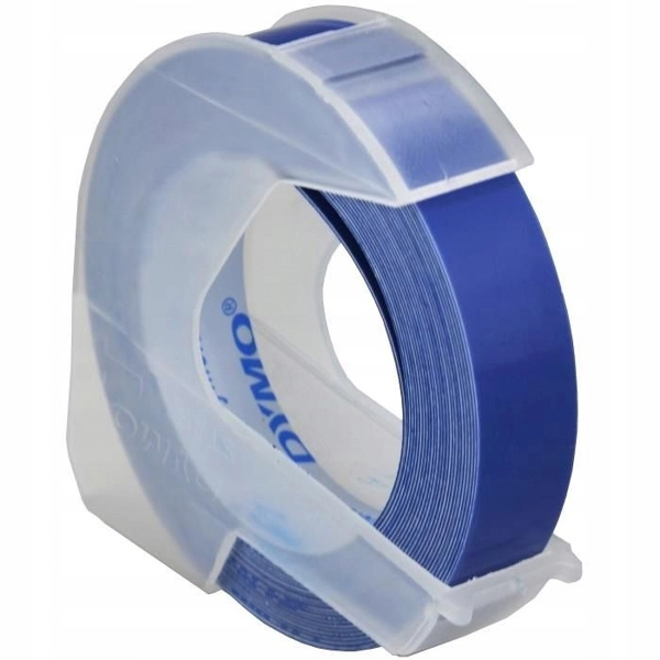 лента для механических принтеров dymo omega, цвет синий, 1 шт