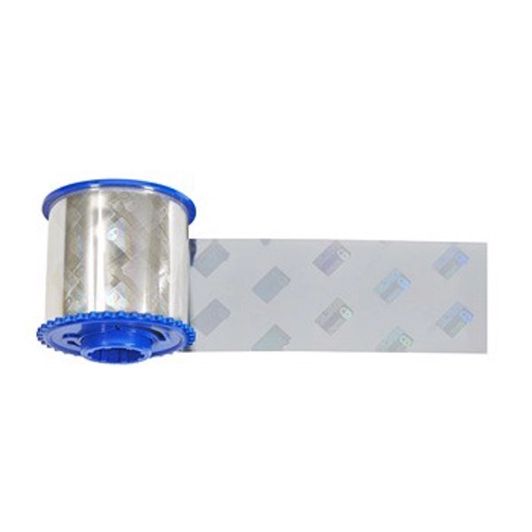лента ламинационная для zxp7 1 mil, top,holographic wallpaper, "lock" design, 750