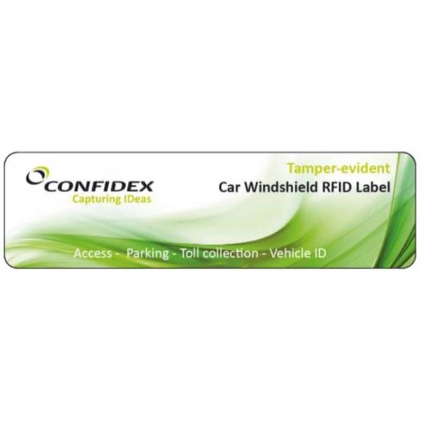 rfid метка confidex windshield label uhf