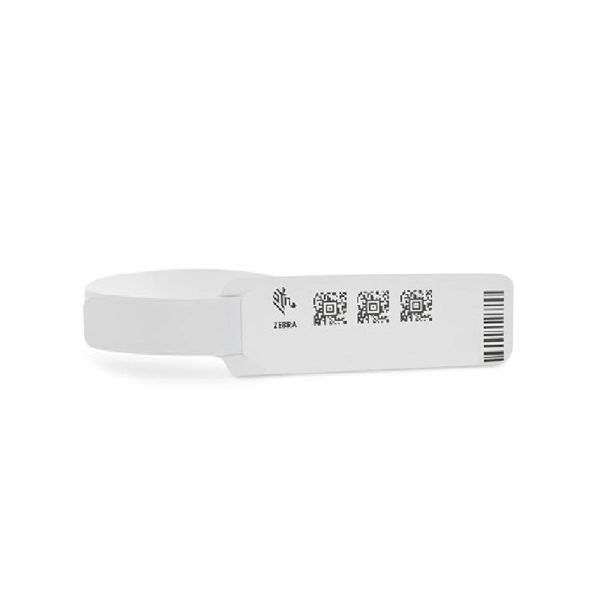 браслеты zebra z-band direct 25х279 мм (200 шт) белый