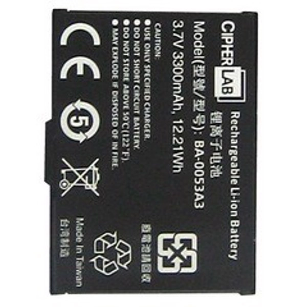 аккумулятор cipherlab для терминала dl-axist liion 3200ma