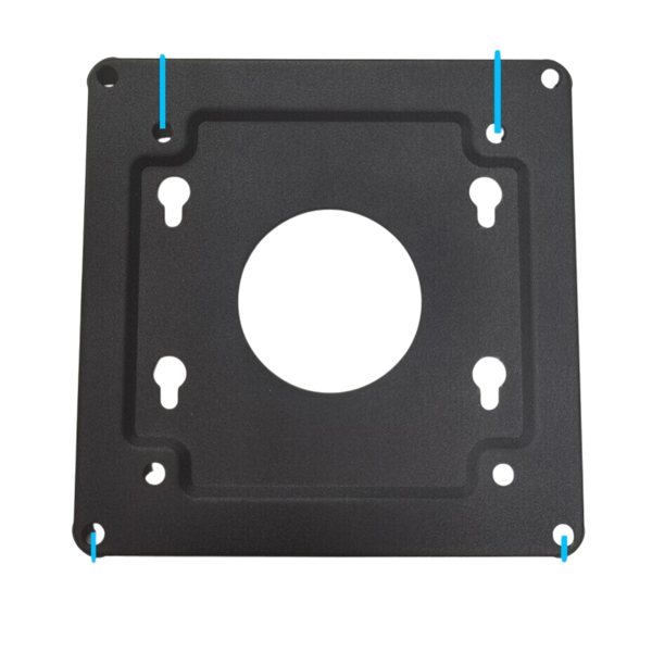 кронштейн для vesa-крепления (с винтами) для pos-компьютера box pc 1 (pc1383)