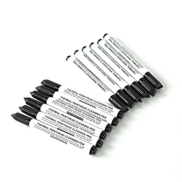 набор чистящих карандашей 12шт, zebra imz220, imz320, zq320, zq630, zd421, zd621r
