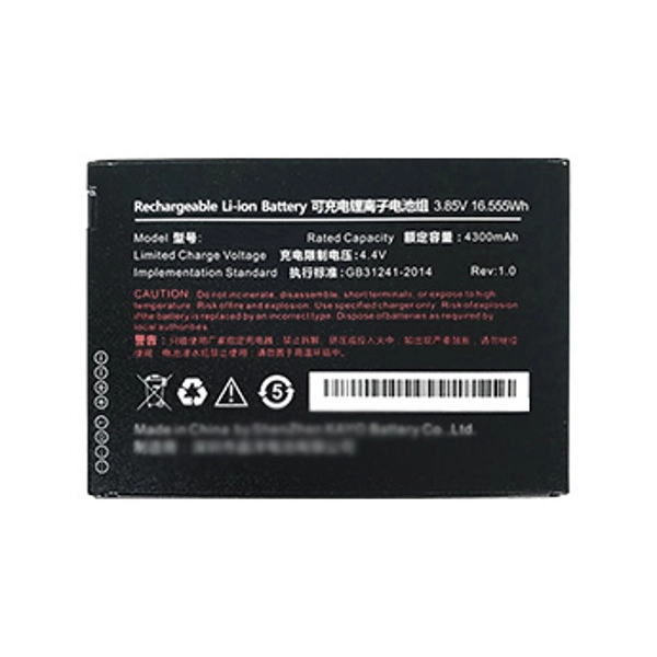 аккумулятор 3.85v, 4300mah unitech ea510
