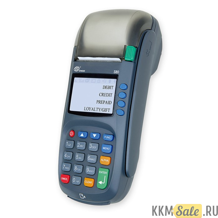 платежный терминал pax s80 (usb/rs-232/ethernet/dial