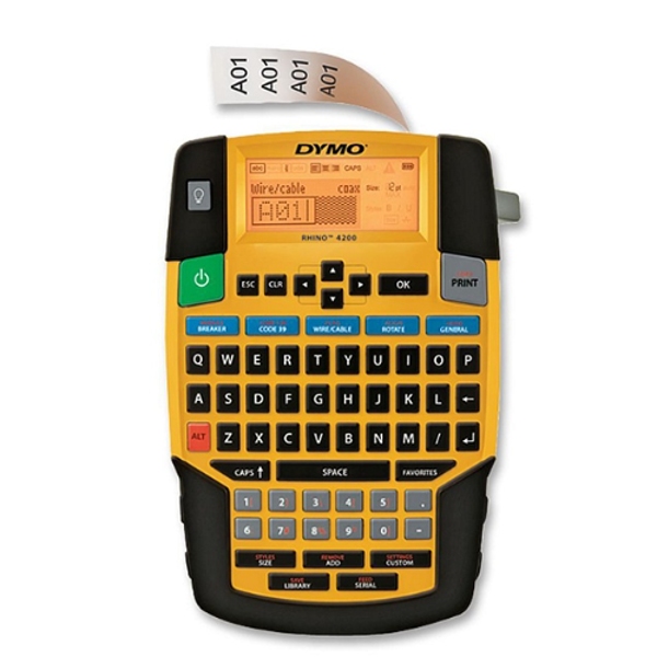 принтер индустриальный ленточный dymo rhino 4200