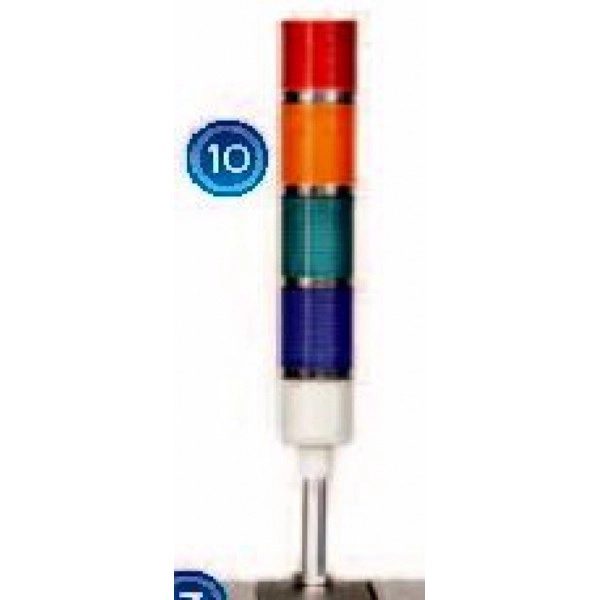 Модуль индикаторов статуса продукции Andon для указания статуса продукции для принтеров HID FARGO HDP8500