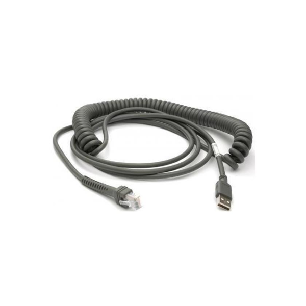 кабель datalogic, usb, type a, straight, 3.6 m, cab-465,
