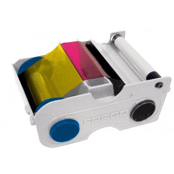картридж fargo с лентой ymcko и чистящим валиком 250 отпечатков