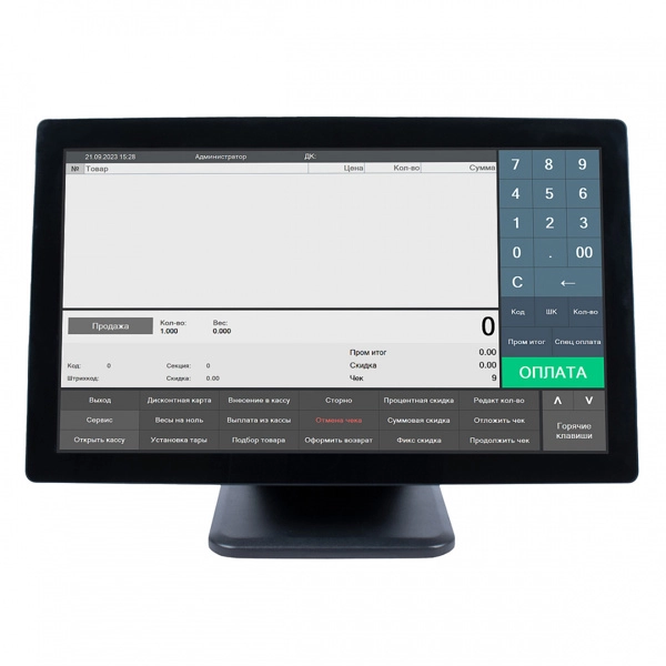 Сенсорный монитор кассира Poscenter MEGA