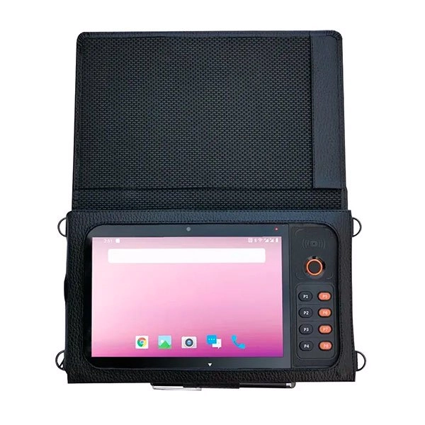 чехол для планшета urovo p8100p из нат. кожи облегченный без крышки
