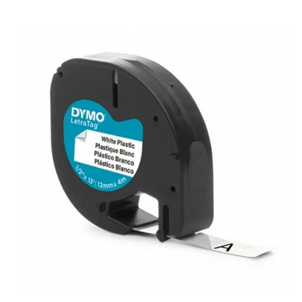 картридж с нейлоновой лентой для принтера letratag, пластик, белый