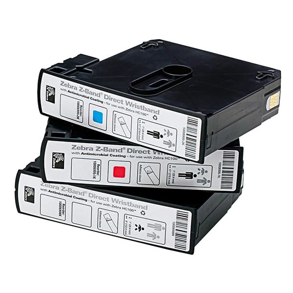 этикетки-браслеты z-band direct для zd510, hc100, 200 шт.