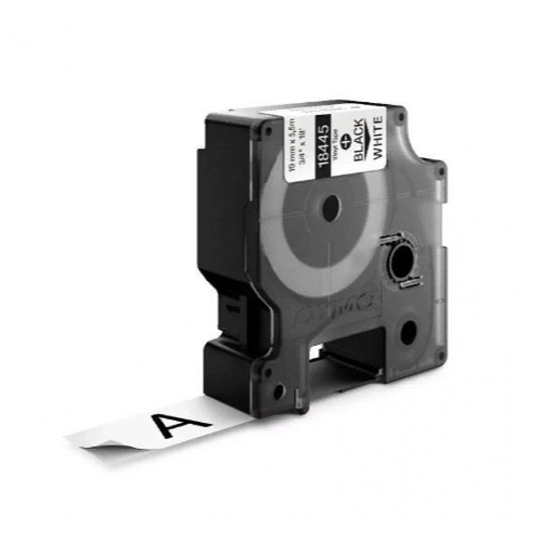 картридж c виниловой лентой для принтеров dymo rhino 5.5 м x 19 мм, белый