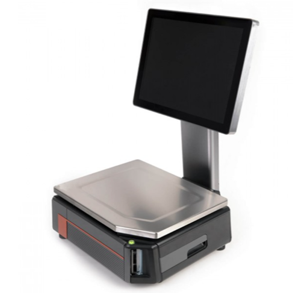 весы с печатью этикеток mertech m-er 727 pm-32.5 (15", usb, ethernet, wi-fi)