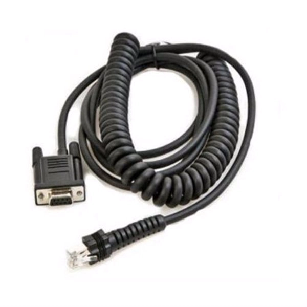 кабель datalogic,kbw, ps/2, coiled, cab-437, 9 ft.,