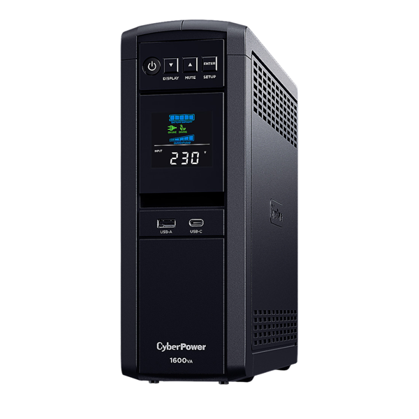 ибп источник бесперебойного питания cyberpower cp1600epfclcd