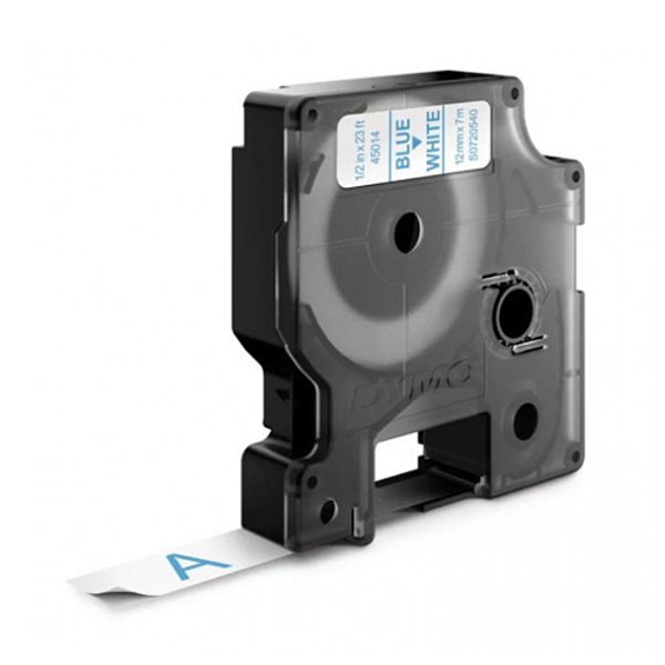 картридж с виниловой лентой d1 для принтеров dymo label manager, белый