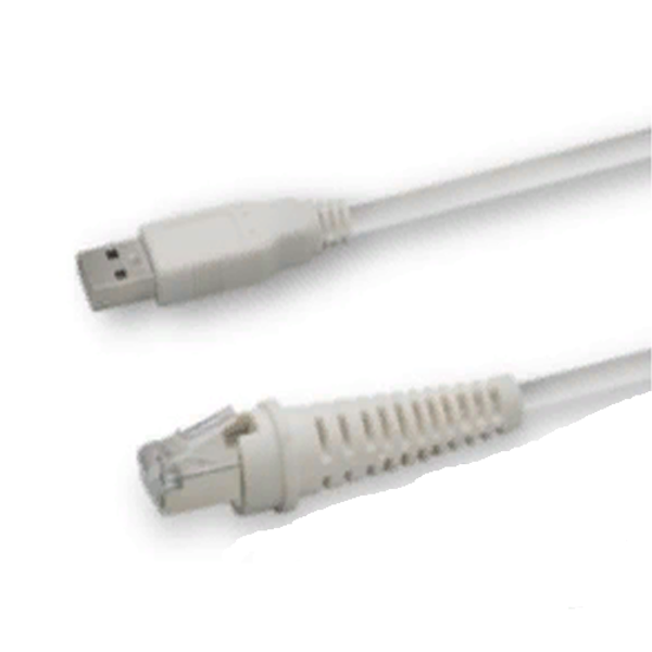 rj45 - usb прямой кабель 2 метра белый для портативных устройств серии