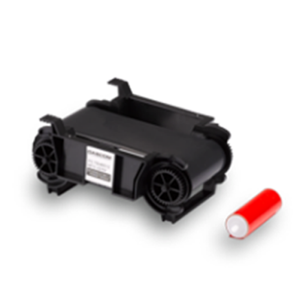 красящая лента черная для принтера dascom, 1500 отпечатков