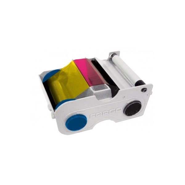 картридж fargo с лентой ymckok 200 отпечатков и чистящим валиком