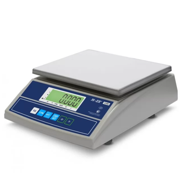 фасовочные настольные весы mertech m-er 326 af-6.1 "cube" lcd