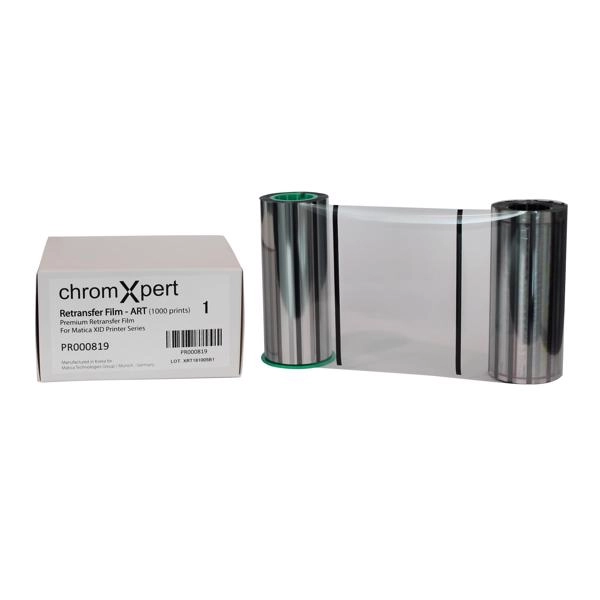 красящая лента art retransfer film matica для xid8300, xid8600