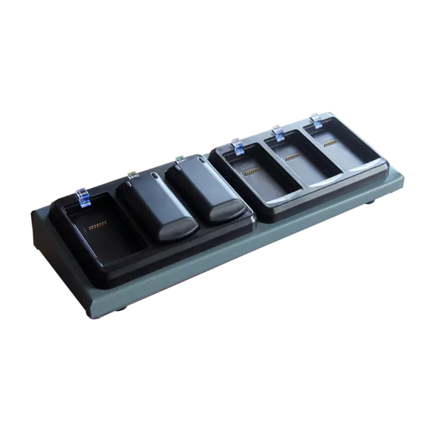 зарядное устройство 6-х слотовое wats для тсд zebra mc32/mc33 (wats-mc32/33-6s)