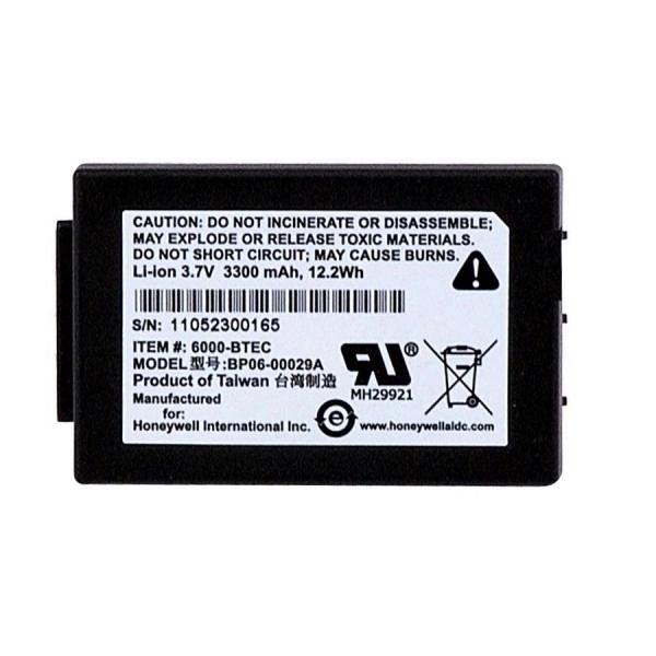 аккумулятор повышенной емкости honeywell , li-ion 3300 mah