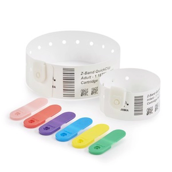 браслеты zebra z-band quickclip 1.1875x11in 240 шт/ 4 рул.
