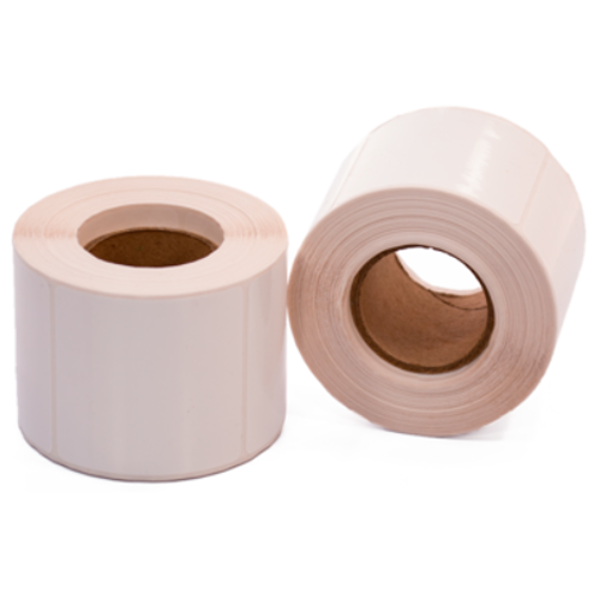 термотрансферная этикетка 30х20 2000 шт. втулка 40 мм, полиэстер sb-pwt-30х20/40-2000