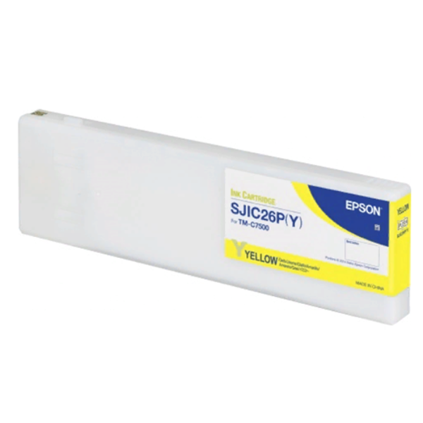 картридж sjic26p(y) для epson colorworks c7500