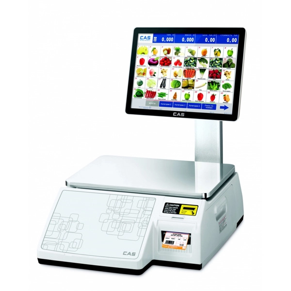 весы с печатью этикеток cas cl7000-06s