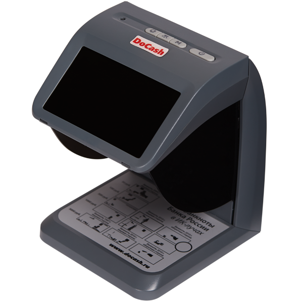 детектор банкнот docash mini ir/uv/as