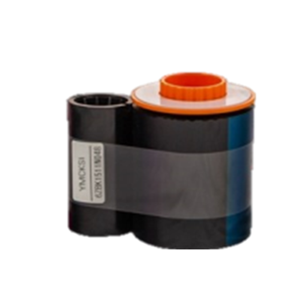 красящая лента серебряная ymcksi для принтера dascom, 350 отпечатков