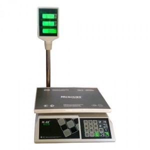 Весы торговые электронные Mercury M-ER 326ACP-15.2 "Slim" LCD MER3044