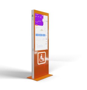 Cенсорный киоск Helper Mini 32" (с индукционной петлей и Kiosk Info)