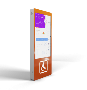 Интерактивная панель Aurora Premium 55" (с индукционной петлей и Kiosk Info)
