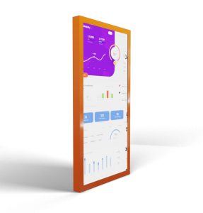 Интерактивная панель NEO GLASS 43" (фасадное стекло)